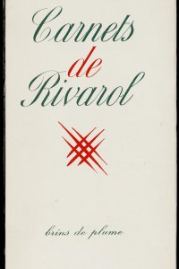 Omslag van 'Carnets de Rivarol' (1945) 