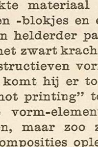 'Hot music', vermeld in een omschrijving van Werkmans werk voor Kunstzaal Helen Spoor, Amsterdam, oktober-november 1939