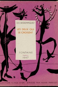 Omslag voor Oscar Dominguez, Le deux qui se croisent (1947) 