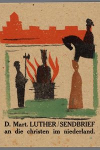 Mart. Luther, H.N. Werkman, Sendbrief an die Christen im Niederland (1941), omslag (Joods Historisch Museum)