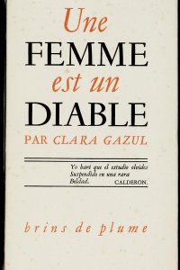Omslag van Prosper Mérimée, 'Une femme est un diable' (1945) 