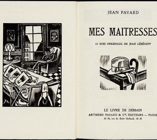 Titelpagina en frontispice door Jean Lébédeff 