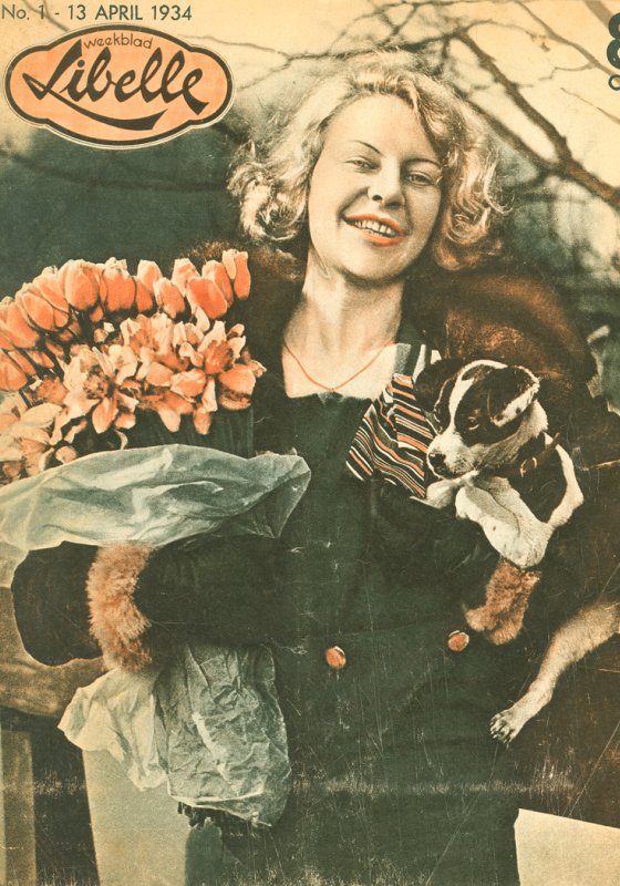 Allereerste nummer van Libelle, 13 april 1934