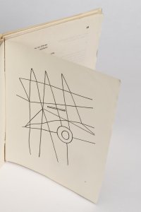 Le siège de l’air, pages 56-59 with a duo-drawing by Sophie Taeuber and Jean Arp