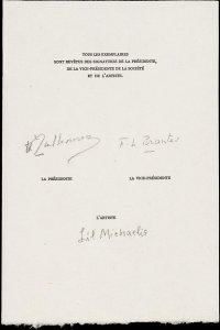Guillaume Apollinaire, Alcools(1986): colofon 
