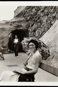 Anny Antoine in Biarritz, zomer 1931 