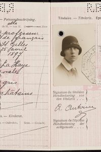Paspoort van Anny Antoine (1931)