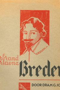 Titelpagina van 'Gerbrand Adriaensz Bredero: bloemlezing uit zijn gedichten'