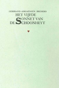 Voorzijde omslag van 'Het vijfde sonnet van de schoonheyt'
