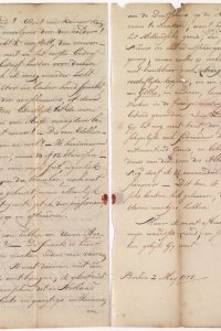 Brief van O.C.F. Hoffham aan P.J. Uylenbroek, 2 mei 1775, derde blad