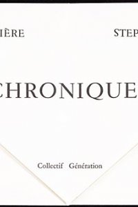 'Chroniques', titelpagina