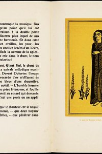 Dolorine et les ombres, pagina 86-[87] met illustratie door Jean de Bosschère