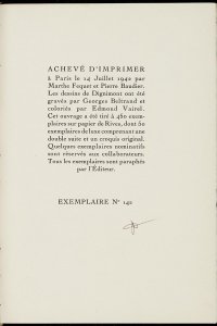 Colofon met paraaf van Creuzevault (p. [51]) 