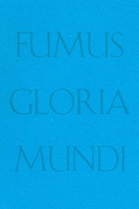 Vooromslag van 'Fumus gloria mundi'