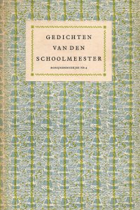 Vooromslag van 'Gedichten van den schoolmeester' (1954)