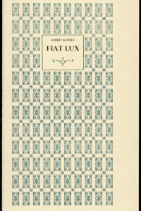 Vooromslag van 'Fiat lux & Fiat crux'