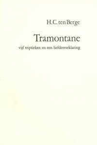 Vooromslag van 'Tramontane: vijf triptieken en een liefdesverklaring'