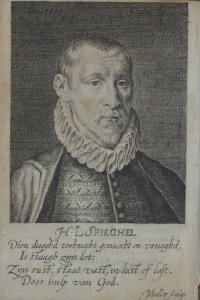 Portret van Hendrik Laurensz. Spiegel