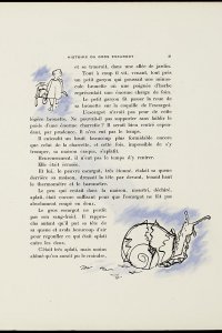'Histoire du gros escargot'met illustratie door Bonnard (p.21) 