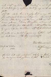 Brief van O.C.F. Hoffham aan P.J. Uylenbroek, 14 oktober 1785 (p. 5)