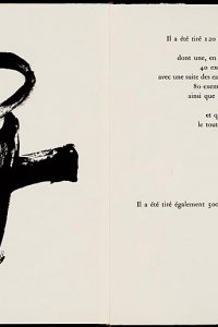 Jean Daive, Antoni Tàpies (1975): colofon 