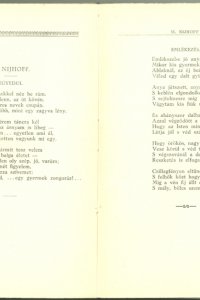 De twee gedichten 'Egyedül' en 'Emlékezés' in Szalay Karoly, Holland Költökböl (1925)