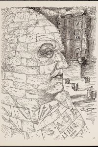 Portret van De Sade door Man Ray (p. 174) 
