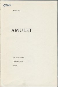 Vooromslag van 'Amulet'