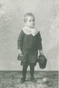 Martinus Nijhoff als vierjarige jongen (omstreeks 1898)