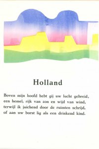 'Holland. In plaats van foto'