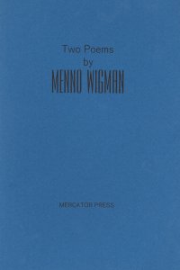 Vooromslag van 'Two poems'