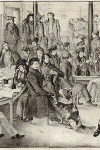 Studentensociëteit Minerva te Leiden in 1829