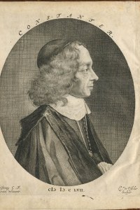 Portret van Constantijn Huygens door Christiaan Huygens