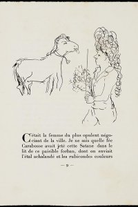 Suite provinciale, pagina 9 met illustratie door Marc Chagall 