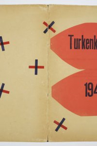 Turkenkalender 1942 (omslag, uitgevouwen) 