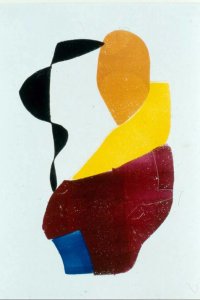 H.N. Werkman, 'Vrouw met gele sjaal' (Stedelijk Museum Amsterdam)