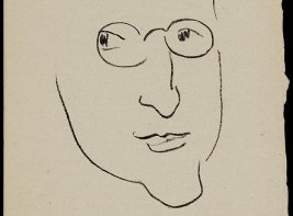 Portret van André Rouveyre: litho door Henri Matisse (p. 143)