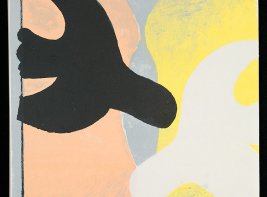 Résurrection de l'oiseau, voorzijde omslag met litho door Georges Braque 