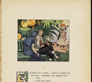 Tekst door Alphonse Daudet met illustratie door Auguste Leroux (p.3)