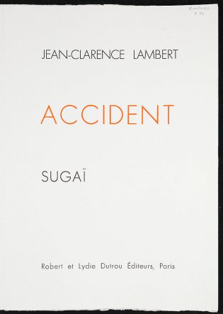 Titelpagina van 'Accident'