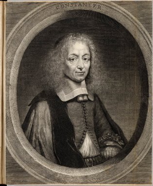 Portret van Constantijn Huygens