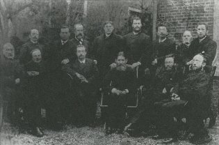 Docenten van het gymnasium te Doetinchem in 1888