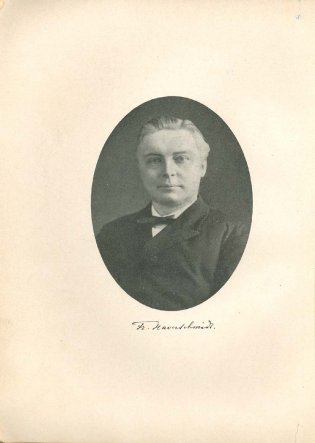 Portret van François HaverSchmidt (uit: Dyserinck, 1908)