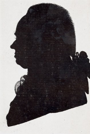 Silhouetportret van Hiëronymus van Alphen