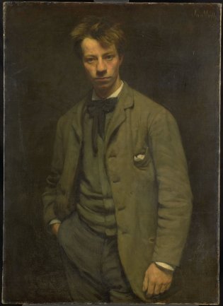 Jan veth, Portret van Albert verwey (1885)