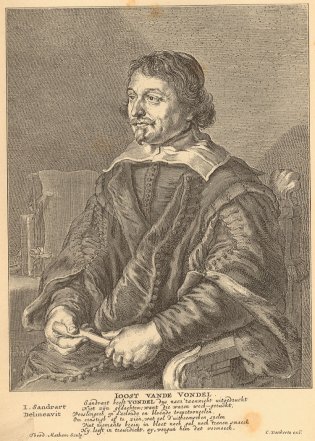 Portret van Joost van den Vondel