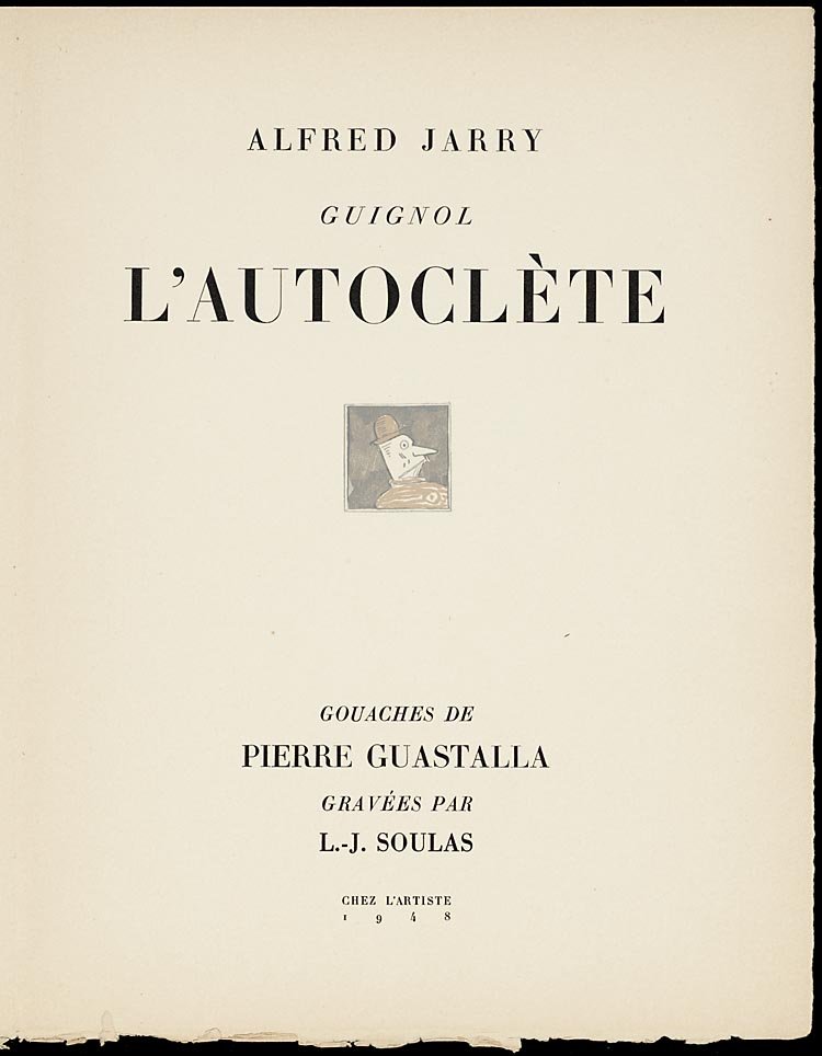 L'autoclète : guignol, title page