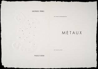 Métaux, titelpagina's
