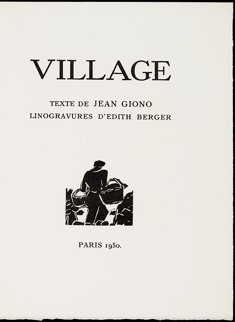 Village, titelpagina
