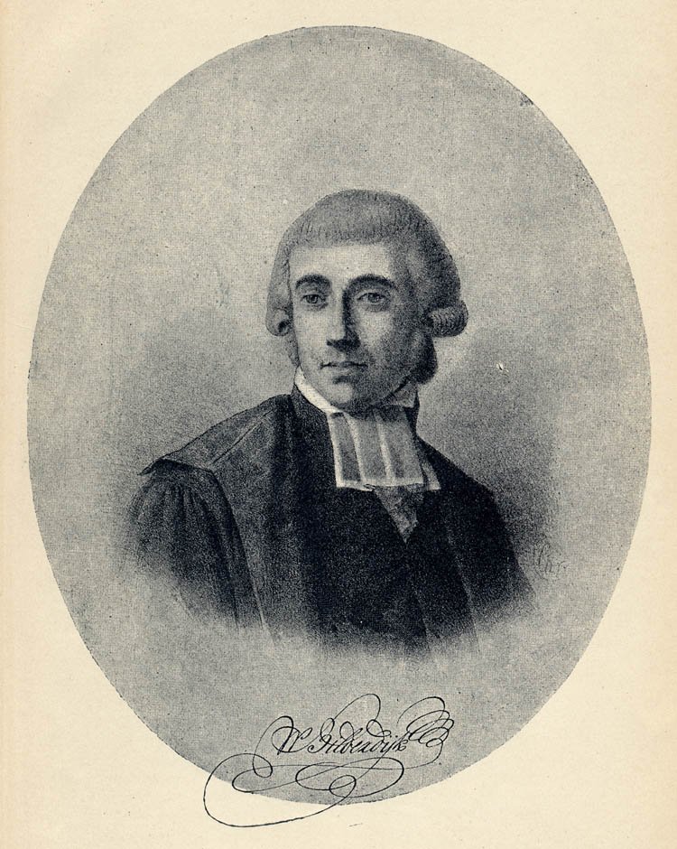 Portret van Willem Bilderdijk